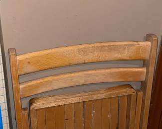 Wooden Folding Chair