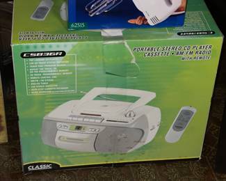 Portable Stereo CD Player