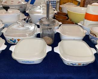 Vintage Assorted Corningware W/ Lids