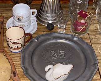 25th Anniversary Pewter Plate