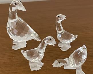 LARGE SWAROVSKI COLLECTION OF 185 FIGURINES! (SOME W/ BOXES)