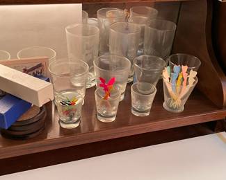 INCREDIBLE Near Mint Vintage Mid-Century Modern 2 Piece 1960s Bogen Stereo High Fidelity Console Cabinet W/ Drop Down Bar, Bookcase, Speakers, Gerrard Turntable, & ORIGINAL Paperwork/Manuals