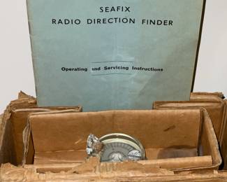 Vintage Seafix Radio Direction Finder W/ Box