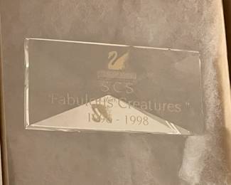 LARGE SWAROVSKI COLLECTION OF 185 FIGURINES! (SOME W/ BOXES)