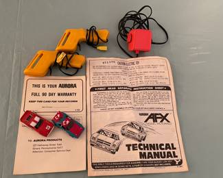 Aurora AFX Slot Car Set