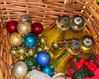 Antique Glass Christmas Ornaments