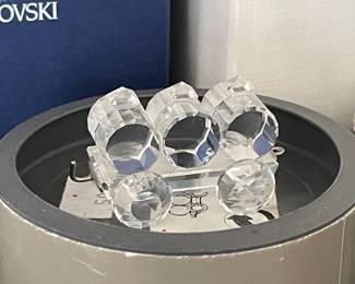 LARGE SWAROVSKI COLLECTION OF 185 FIGURINES! (SOME W/ BOXES)