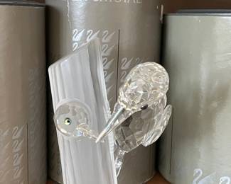 LARGE SWAROVSKI COLLECTION OF 185 FIGURINES! (SOME W/ BOXES)