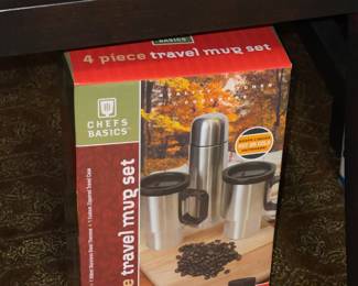 4 Piece Travel Mug Set