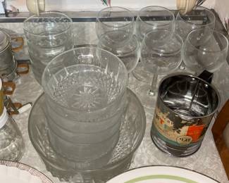 Crystal Bowl Set