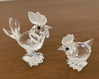 LARGE SWAROVSKI COLLECTION OF 185 FIGURINES! (SOME W/ BOXES)