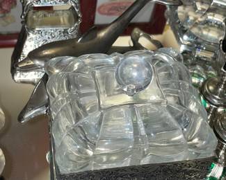 Silver Plated Trinket Boxes