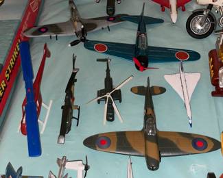 Vintage Toy Planes (Diecast & Plastic)