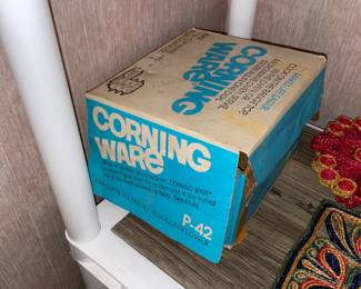 Vintage Corningware P-42 Set W/ The Original Box