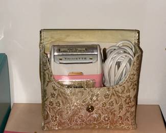 Vintage Trimette Razor W/ Travel Case
