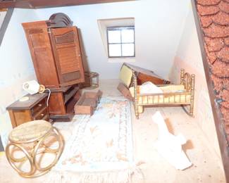 DOLL HOUSE & FURNITURE