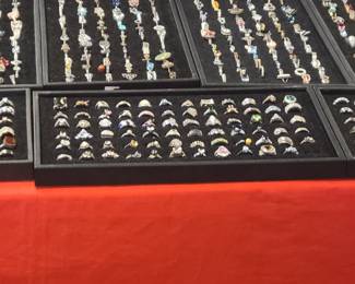 Assorted $15 Sterling rings 