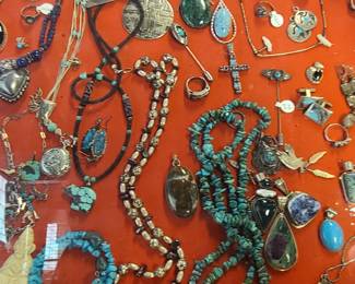 Assorted Turquoise jewelry 