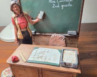 #54 Garmet - Lesson Diorama - 10x10x7 $35.00