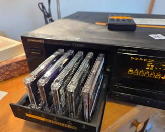#127 Pioneer CT-M6R Multi-Cassette changer $110.00