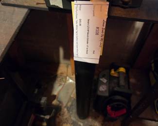 #108 Sears 1/3 HP Bench Grinder - 6" on Stand $45.00