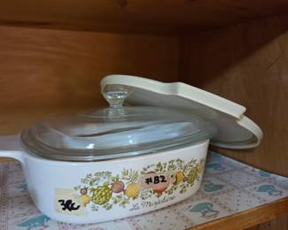 #82 Corning ware - 3 pc $20.00