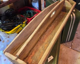 #110 Vintage Hand Tool Box - 34"Lx11"W $25.00