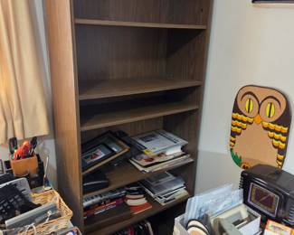 #52 Laminate 6 shelf Bookcase - 30x14x72 $60.00