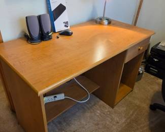 #76 Laminate Desk w/1 drawer - You Move- 47x24x30 $35.00
