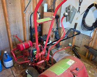 #106 Troy-Bilt Electric Start Roto Tiller Horse Model $750.00