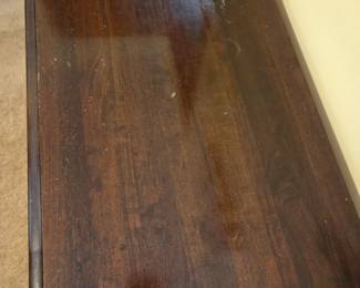 #66 Kincaid 3 drawer Bedside Table (small finish issues) - 27x16x24 $65.00