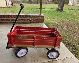 #94 Radio Flyer Town and Country Wagon w/removable Side panels $120.00