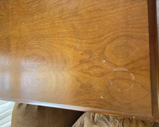 #2 Maple End Table w/1 drawer - set of 2 - 24x28x21 (as is finish issues on top) $80.00