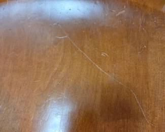 #9 Tell City Maple Wood Swivel Bar Stools - set of 2 (has some wear on top) - 25" Seat Height $75.00