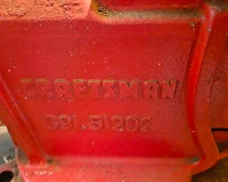 #109 Craftsman No 5 Red Vice - 391.51202 $125.00