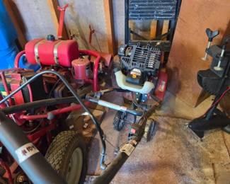 #104 TroyBilt 4 cycle Tiller $75.00