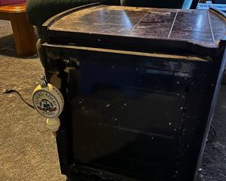#352	Samuel Adams beer cooler minnie frig 	 $100.00 			
