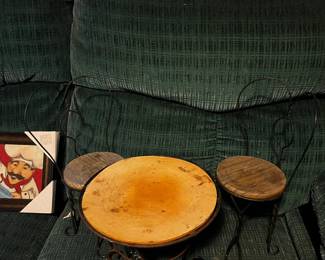 #351	toy	doll table with 2 palor chairs	 $20.00 			
