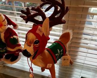 #360	christmas	Anna Lee deer 16 inch tall	 $20.00 			
