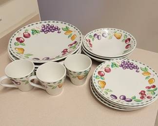Vintage Farberware Orchard Dishes