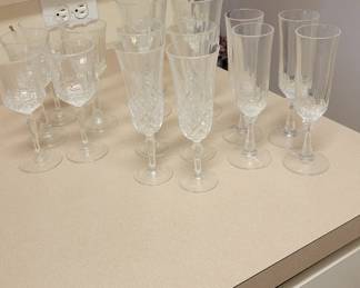 Cystal Champaign /Wine Glasses