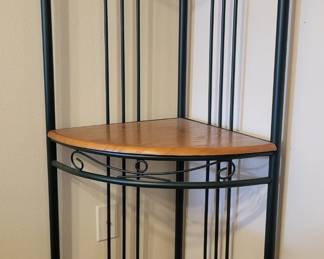 Corner Shelve 55"Tall X 24"Round Opening X 16.5"Deep