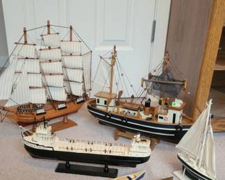 Wooden Ships And Boats