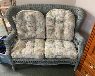 Outdoor Wicker - like new still tagged cushions