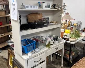 FREE WHITE DESK/SHELF