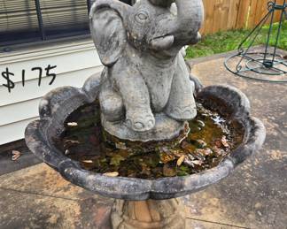 Elephant fountain