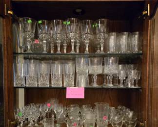 Crystal glassware