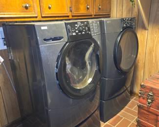 Washer and dryer