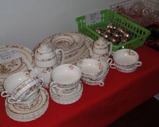 Spode Cowslip dishes