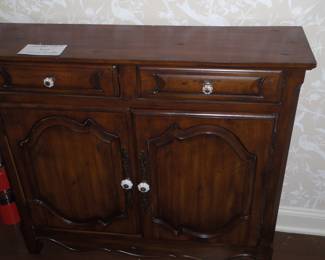 country French two door cabinet